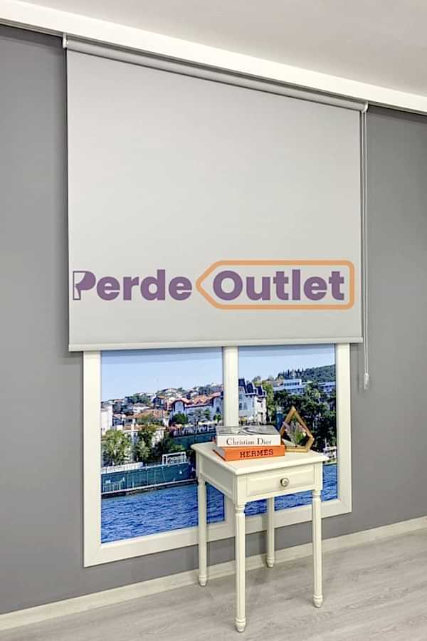 Açık Gri Mat Stor Perde