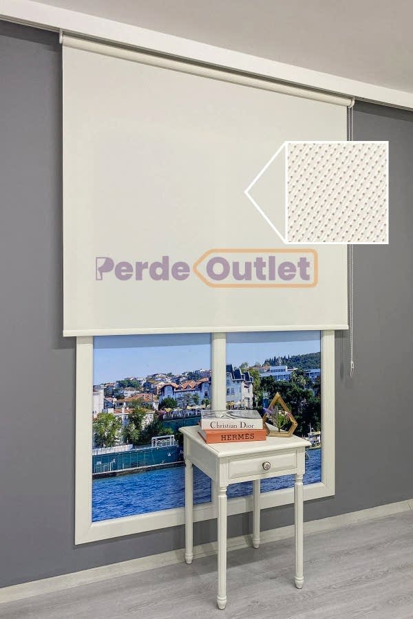 Ekru Screen Stor Perde